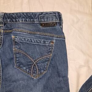 Vintage Calvin Klein BODY Y2k Jeans Women’s 14 Medium wash Mid Rise Y2K Retro